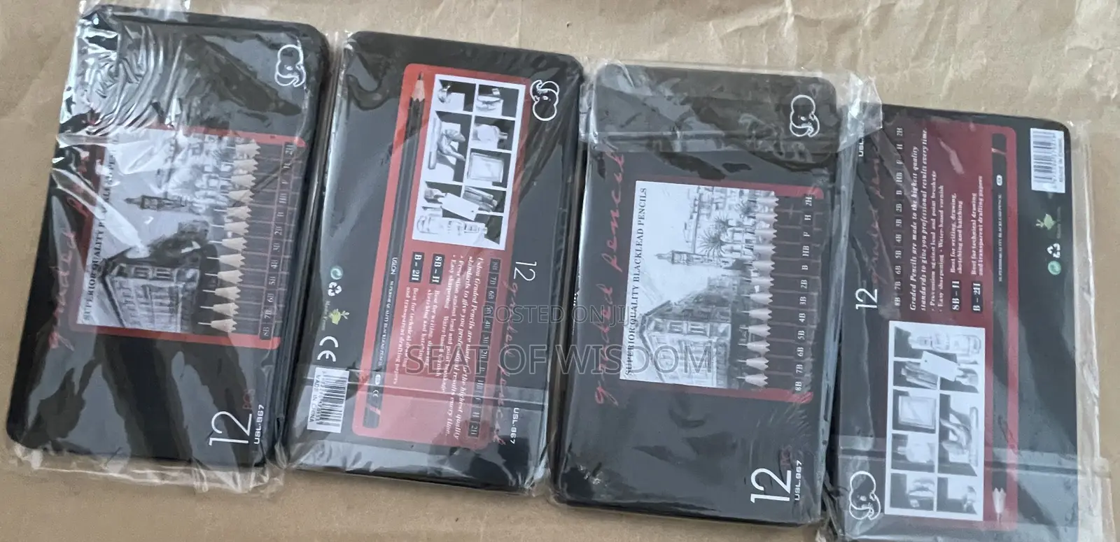 12 Graded Pencil