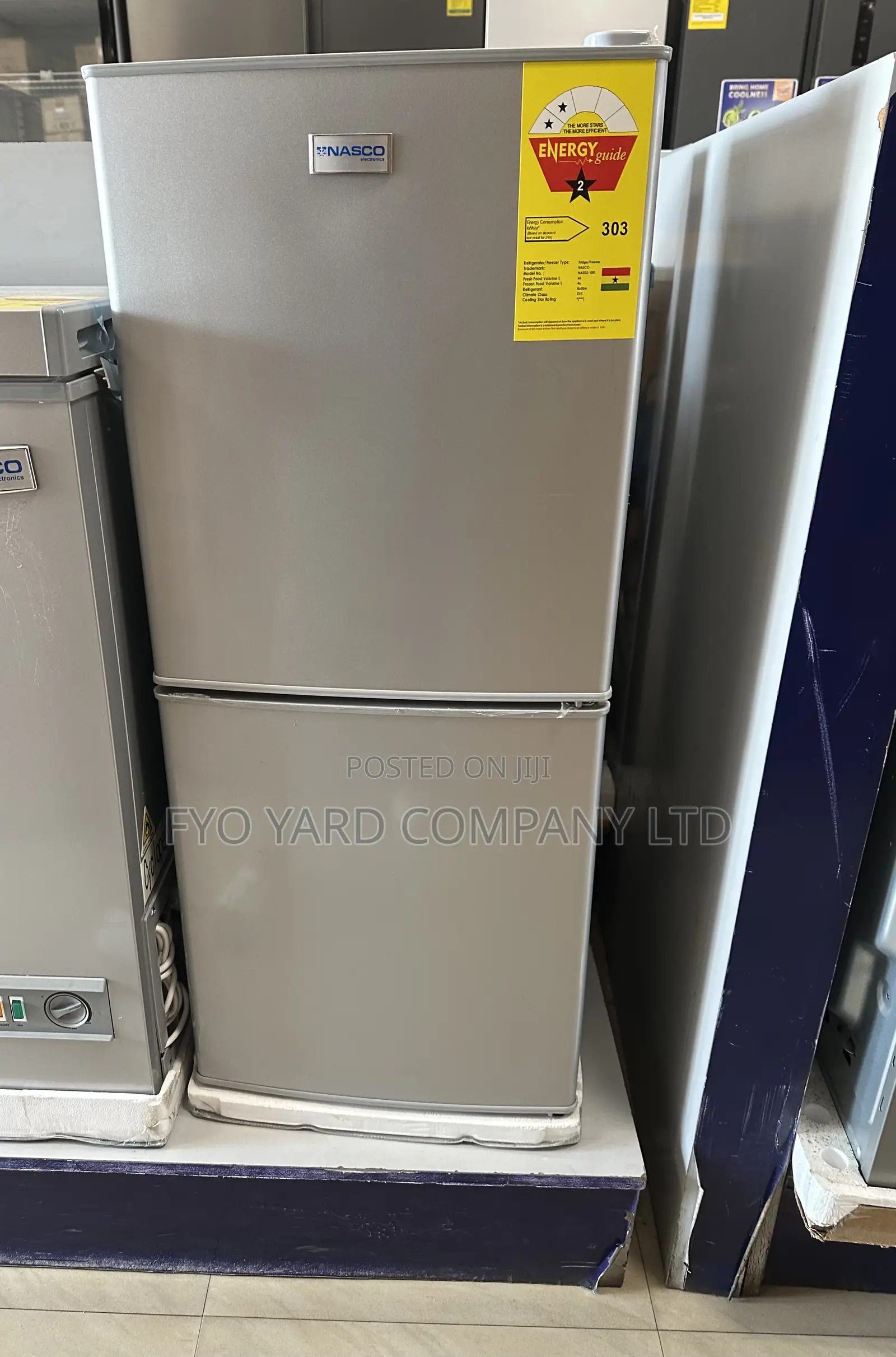 Inbuilt Guard Nasco Double Door Quality Fast Cooling Fridge