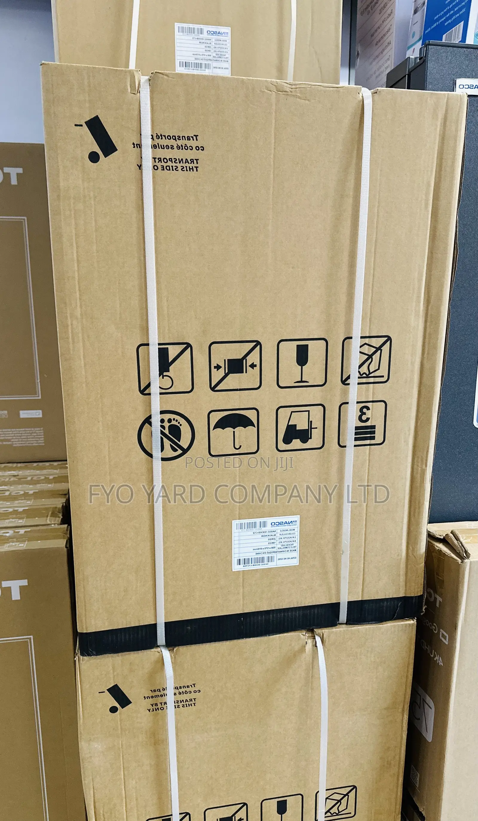 Nasco NASGC-50X50B-CTZ 4-Burner Gas Cooker Oven