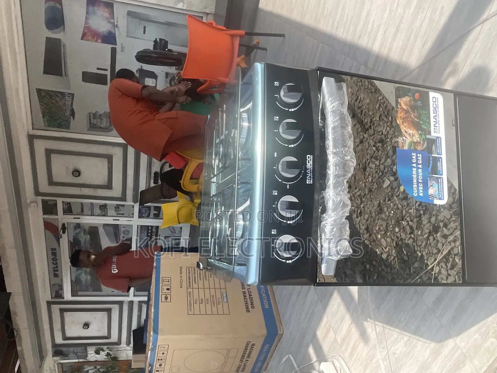 (Versatile Kitchen Appliance) NASCO GAS COOKER 4 BURNER