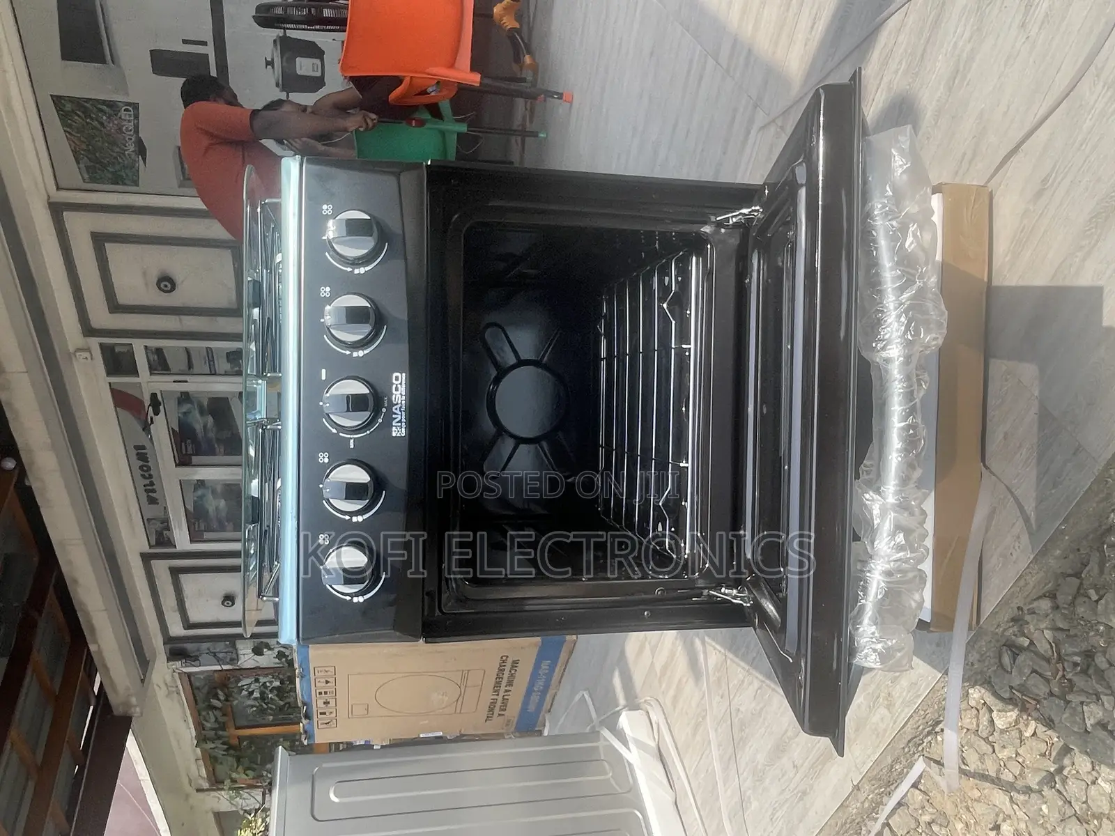 NASCO GAS COOKER 4 BURNER (50 X 50)W/ High Quality Material