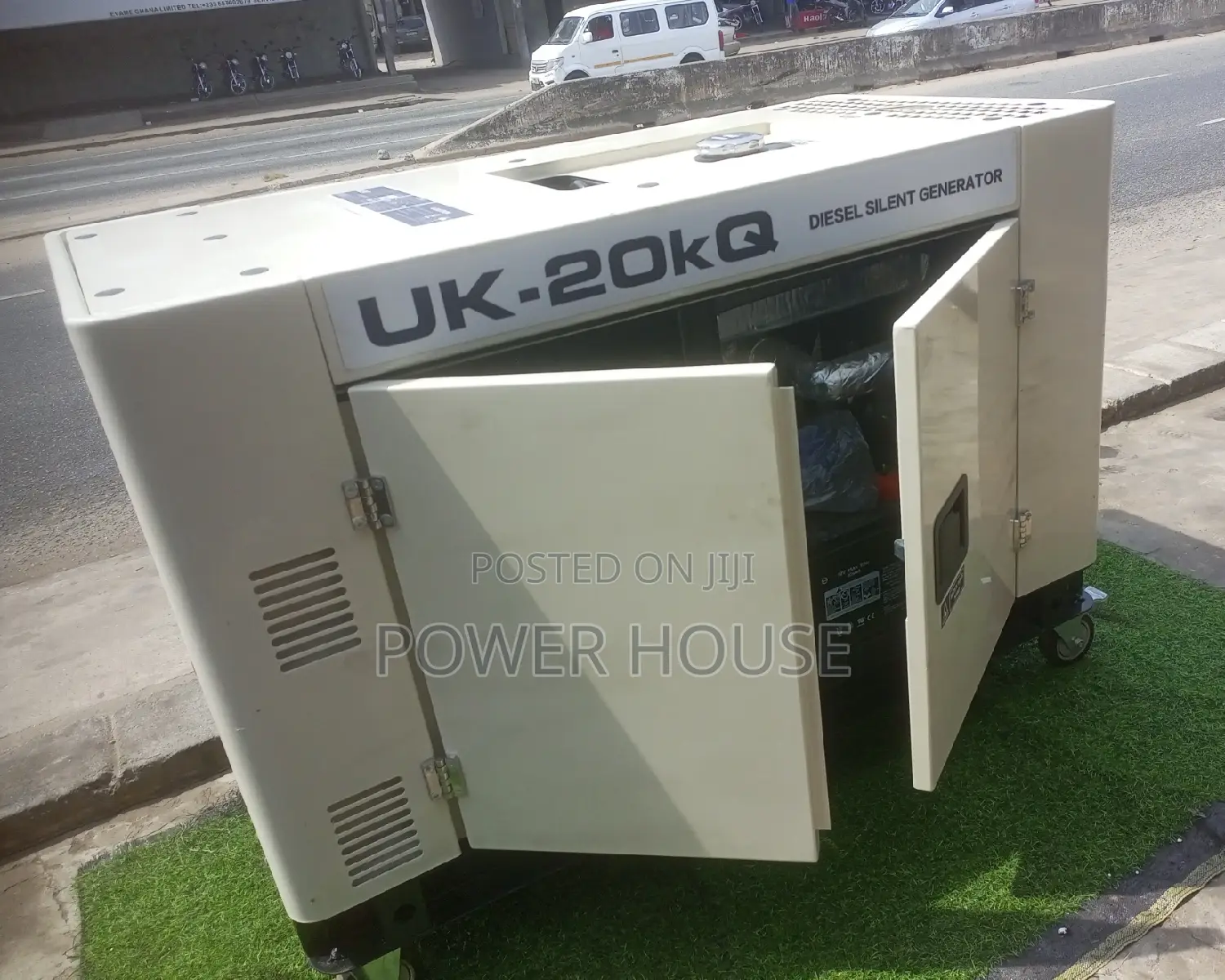 Proper 20kva Silent Double Doors Generator 22000w 230v by UK