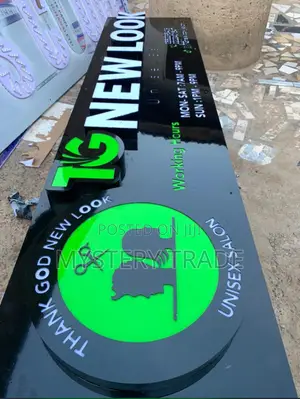 3d Signage for Unisex