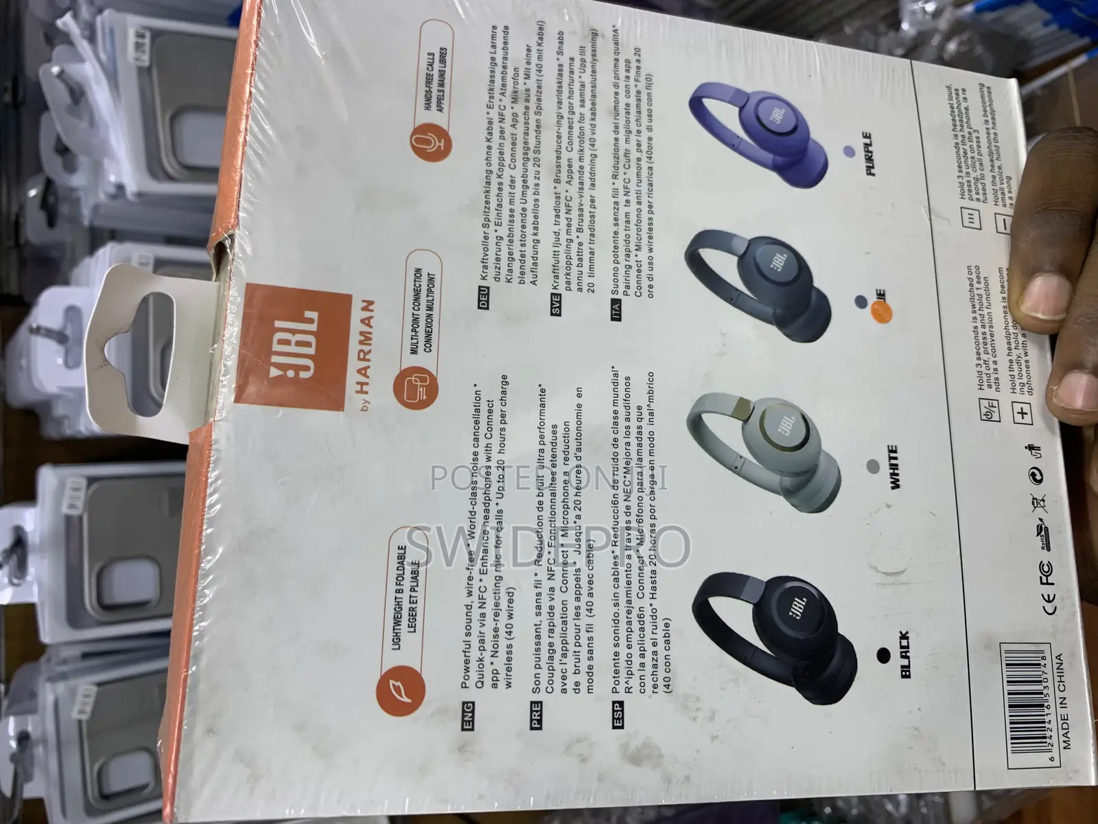 JBL Tune T580 Bluetooth Wireless Headphones