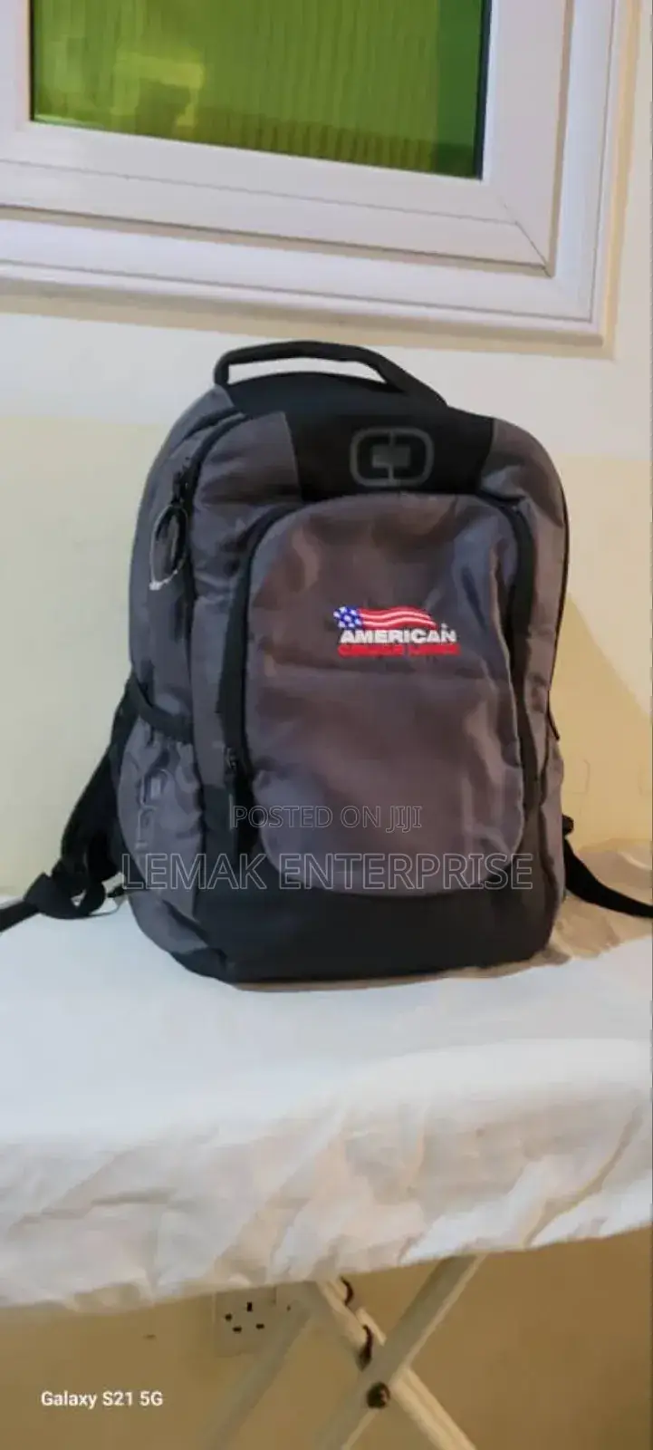 American Pacific Railroad Backpack Bag