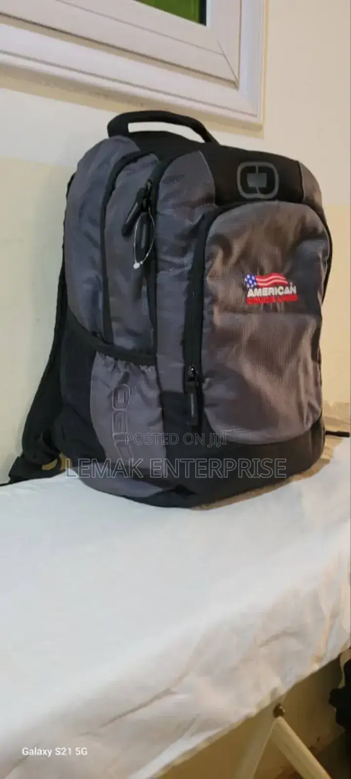 American Pacific Railroad Backpack Bag