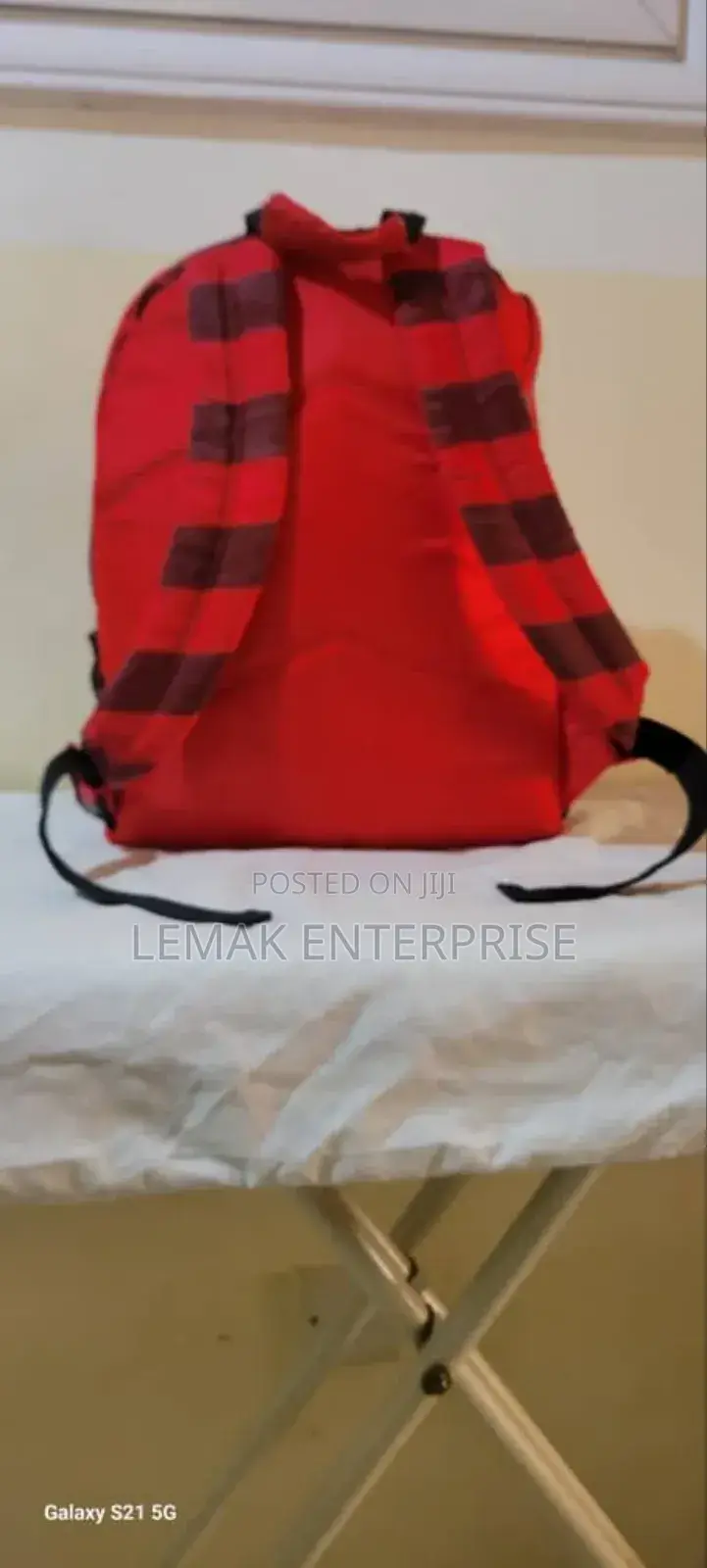 Jake and the Neverland Backpack Bag,Red