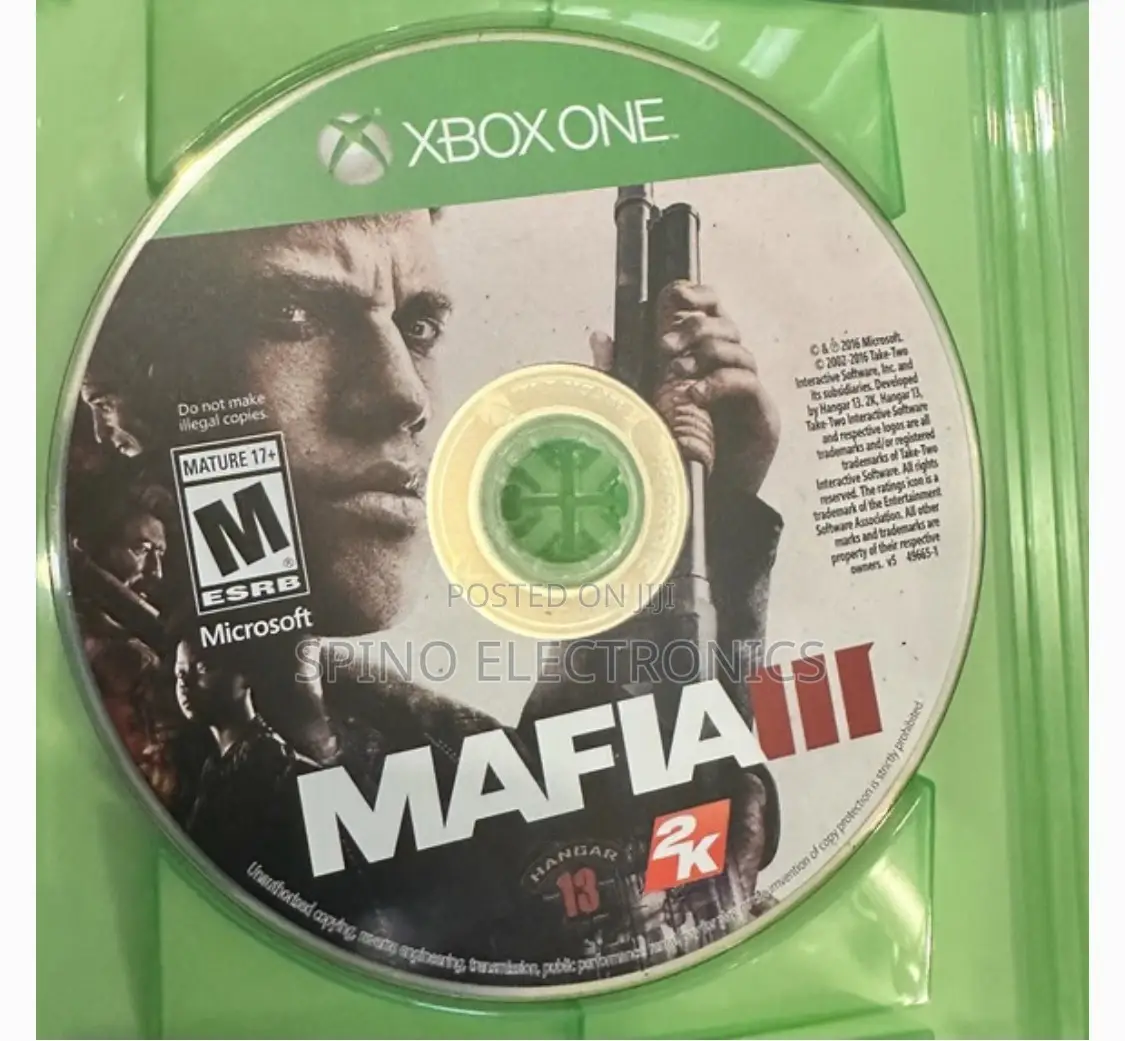 Mafia 3 Cd for Xbox