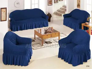 Luxury Skirt Sofa Cover Full Set( Available in Diff Colours)