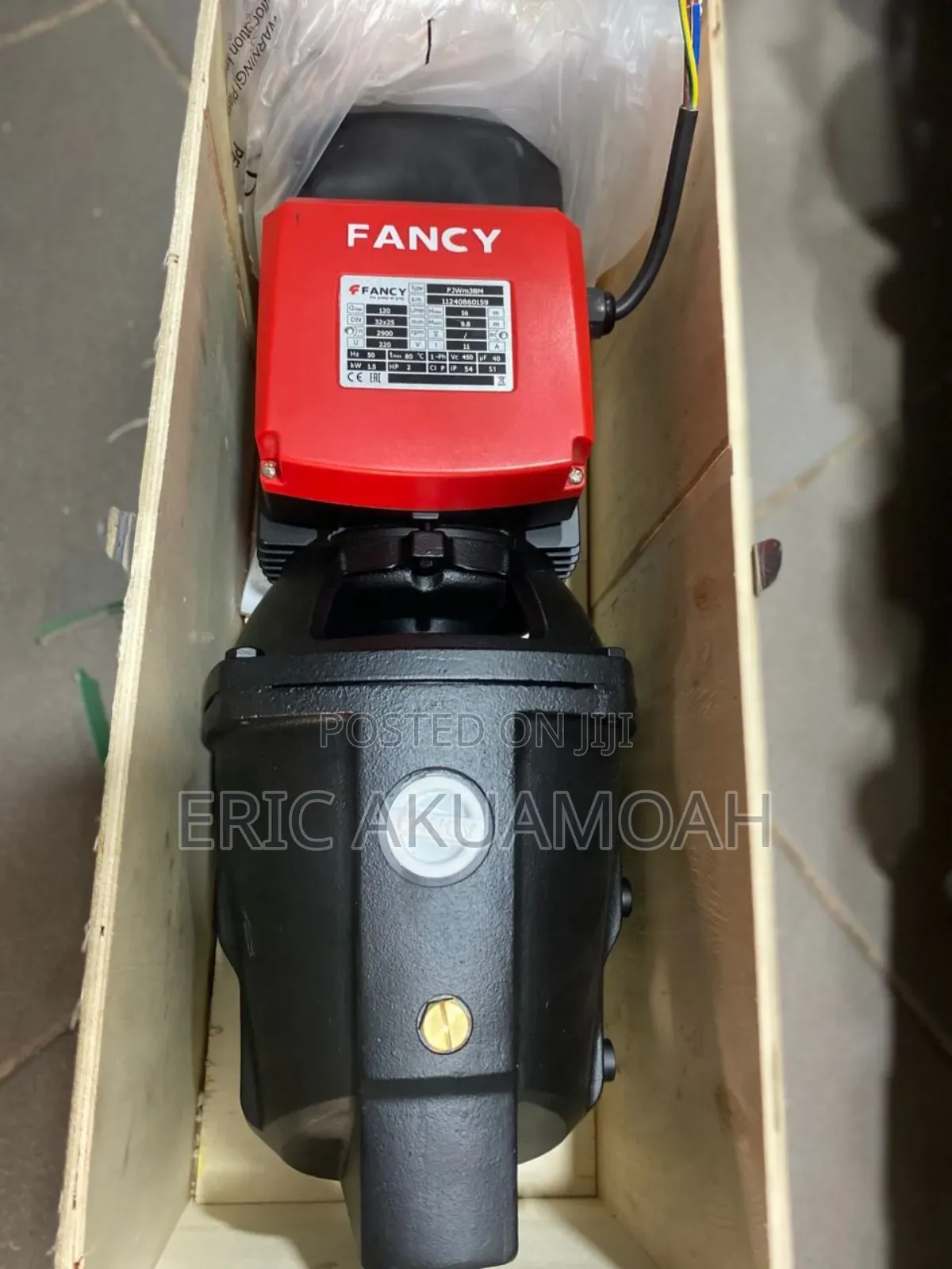 Fancy 2.0hp Long Chamber Water Pump