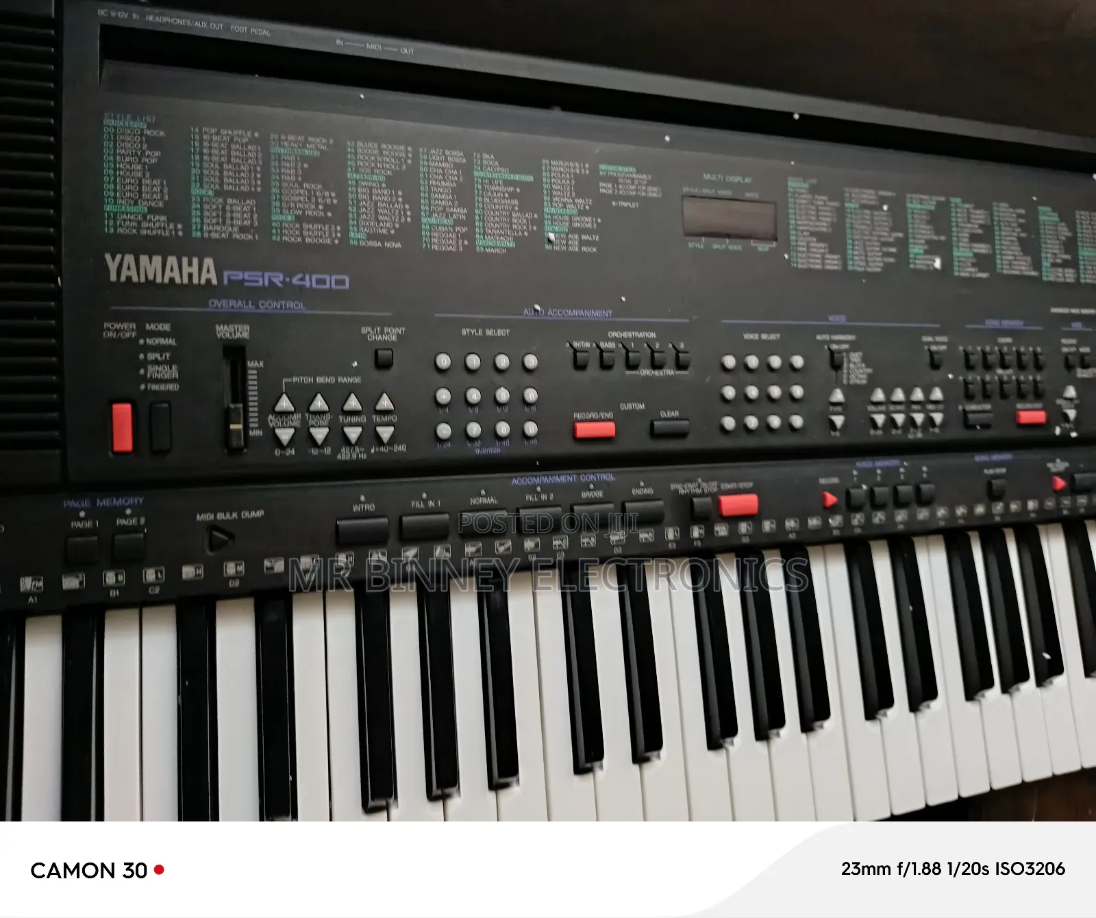 Yamaha Psr400