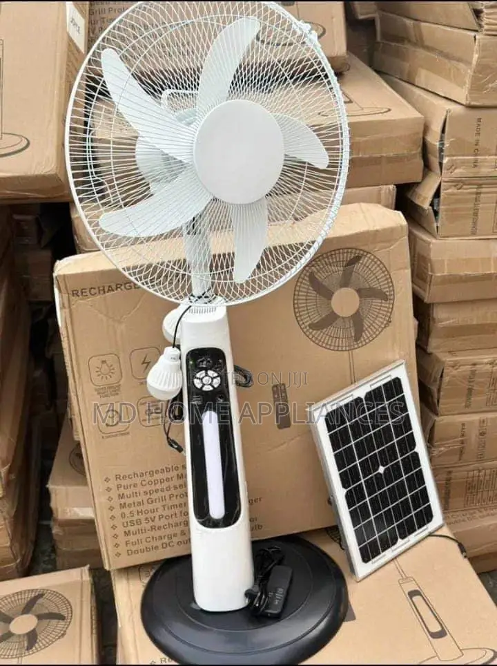 Clinette Solar Rechargeable Fan