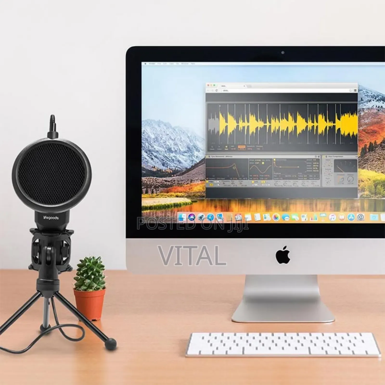 Studio USB Microphone Lifegoods USB Met Microfoon