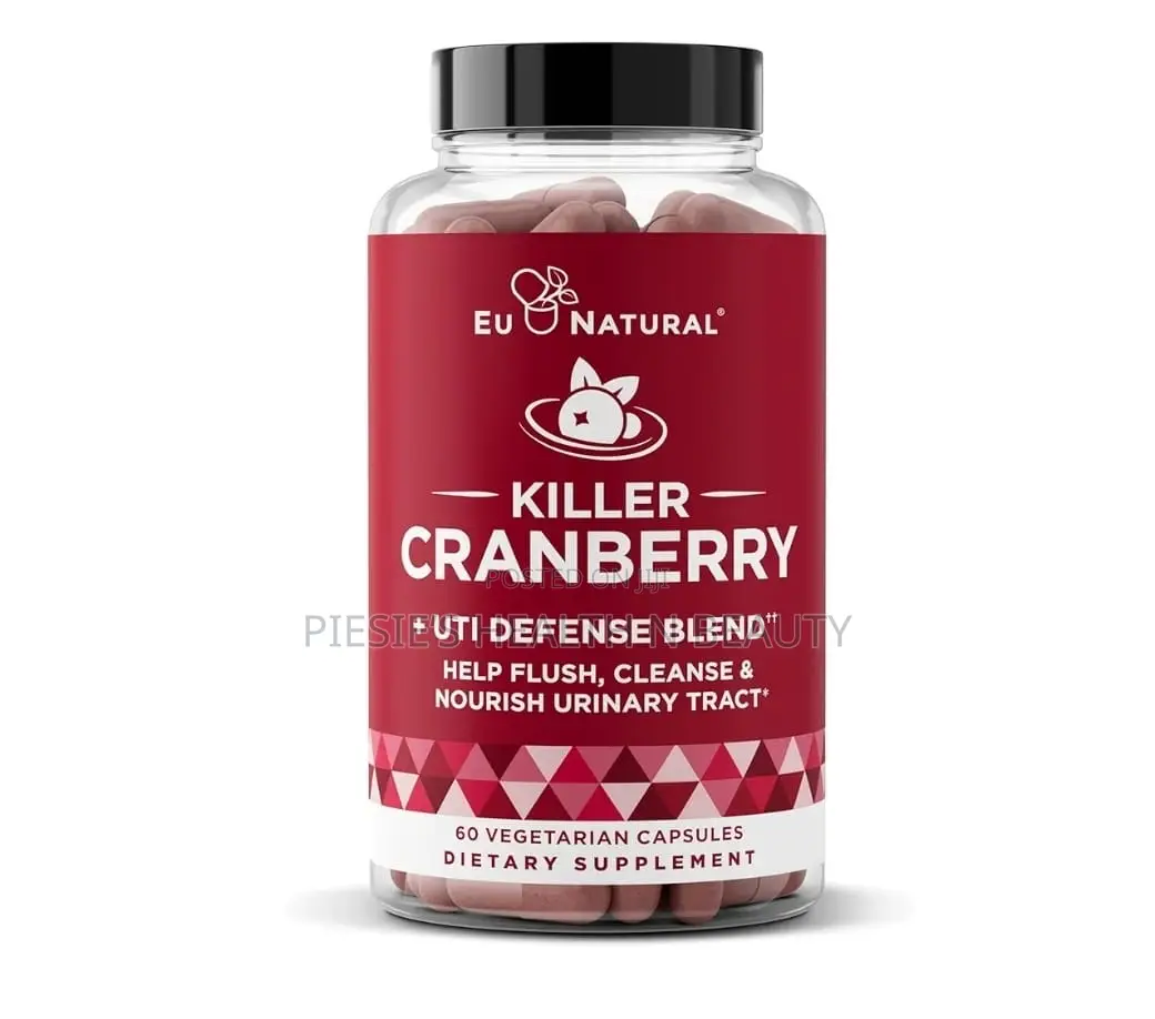 Eu Natural Killer Cranberry Capsules, 60s