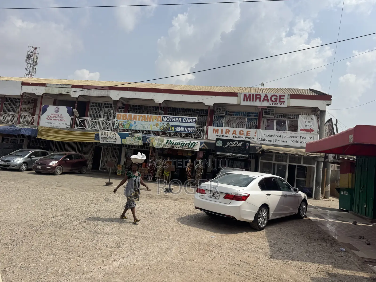 1 Acre Plot With Buildings for Sale at Dome Market