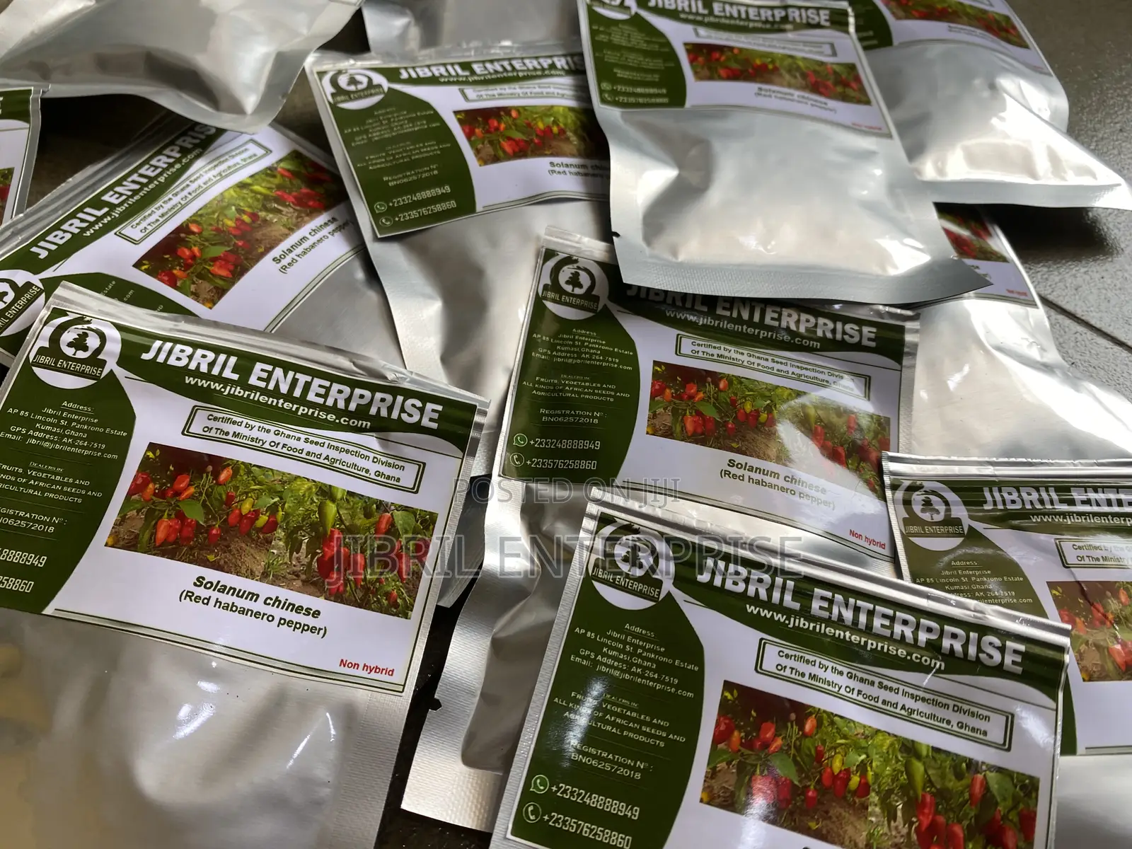 Red Habanero Pepper, Very Hot, Long Shelf Life, Non Hybrid,