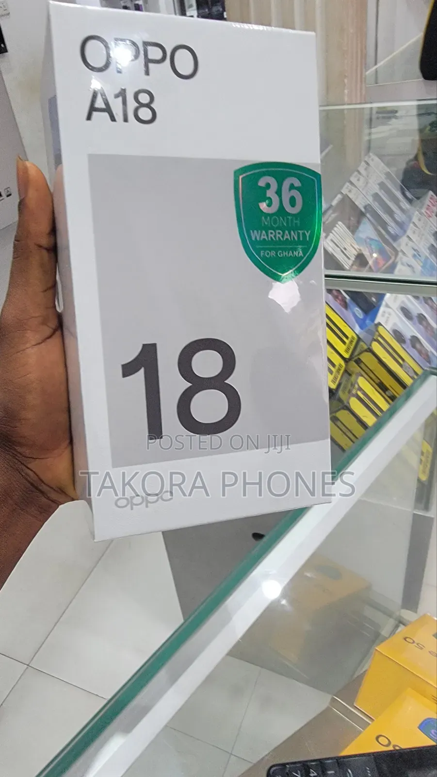 New Oppo A18 64 GB Black