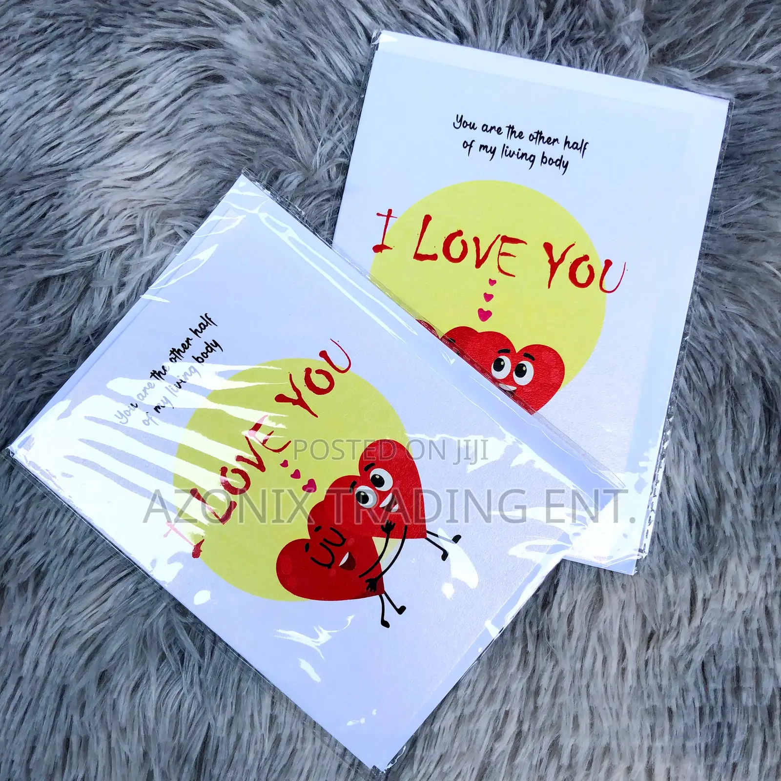 Love Message Greeting Cards
