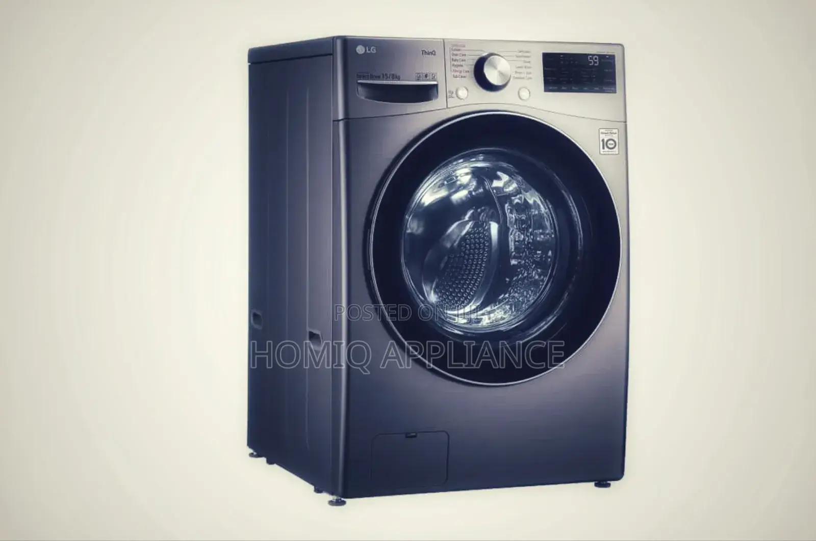 18kg/10kg | Front Load Washer/Dryer |Turbowashtm | Steamtm