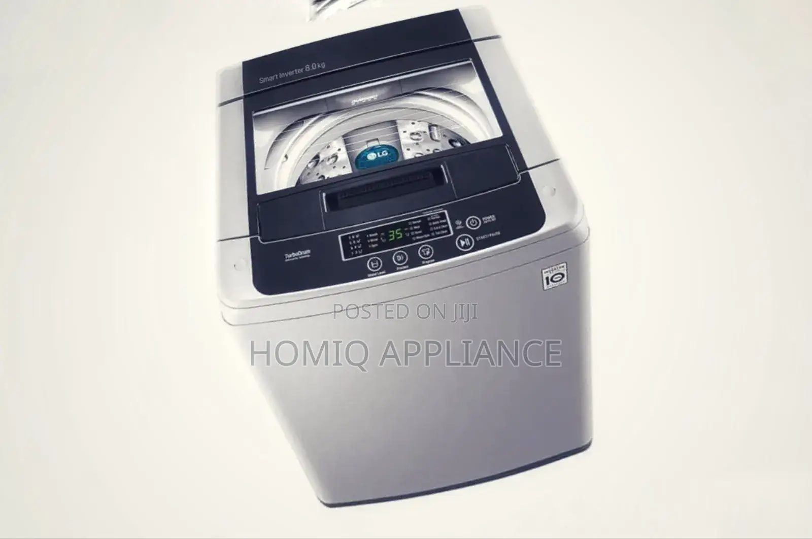 Lg 8kg, Smart Inverter Top Load Washing Machine