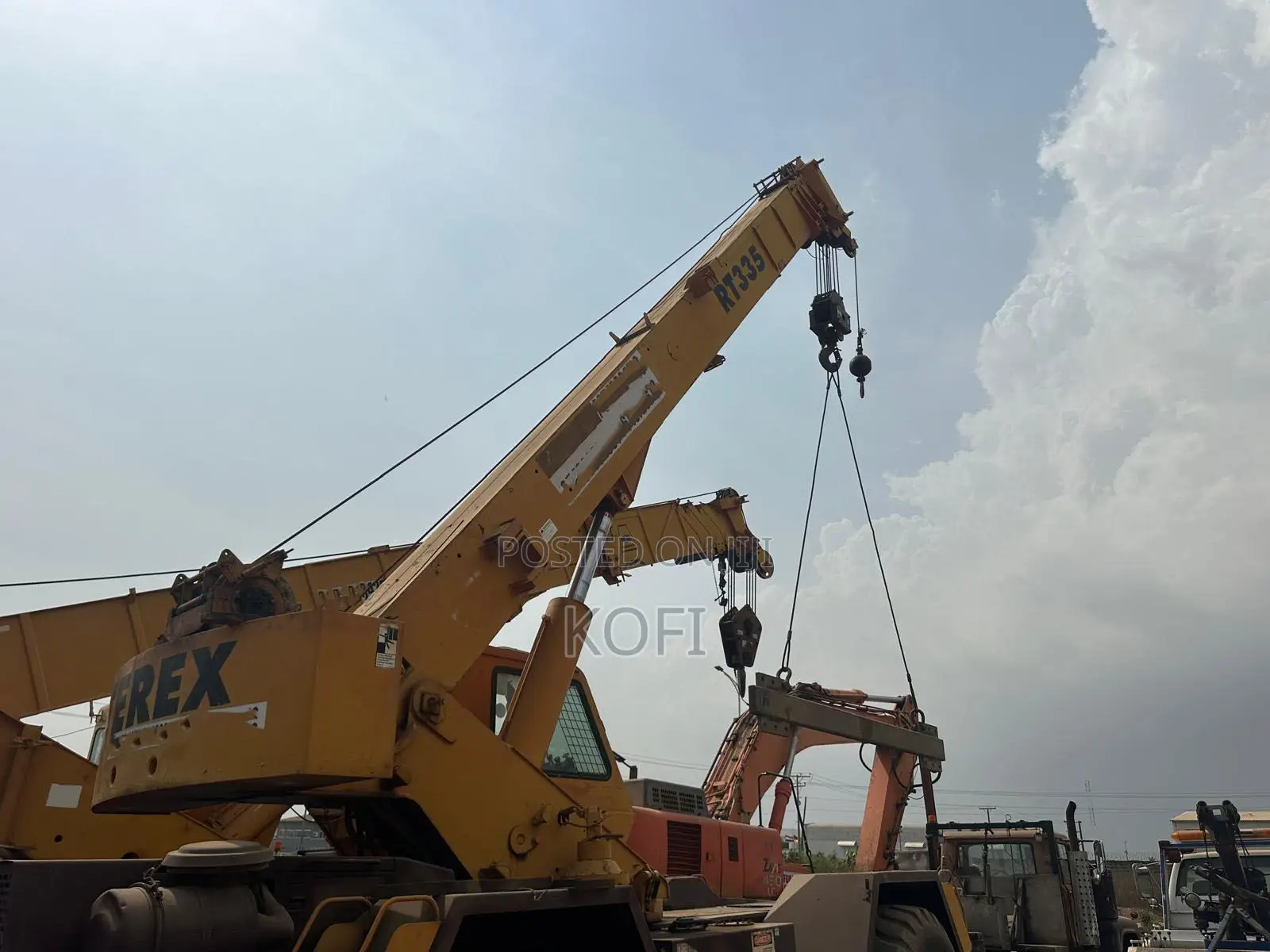 35 Ton Terex Rt335 Rough Terrain Crane