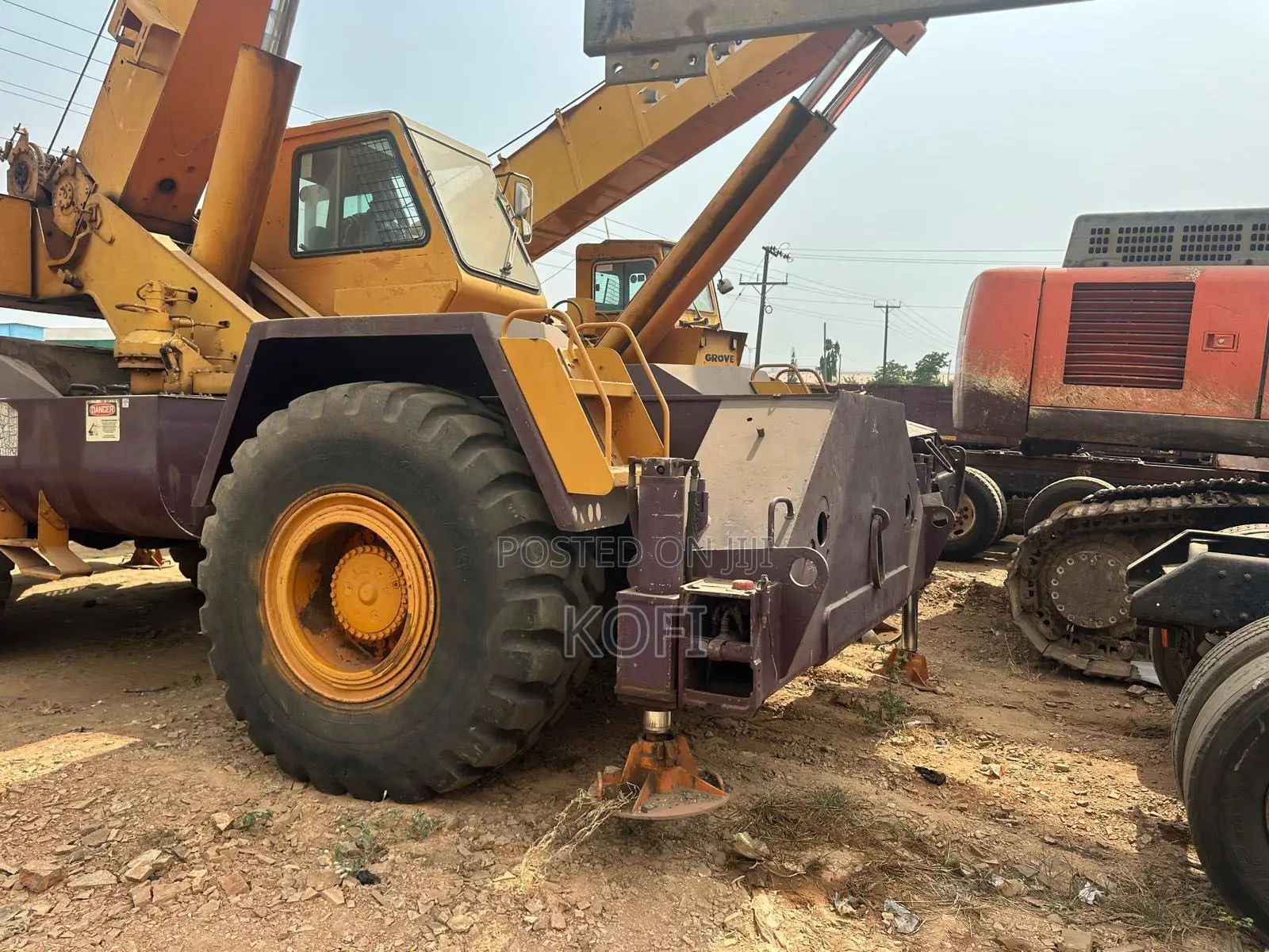 35 Ton Terex Rt335 Rough Terrain Crane
