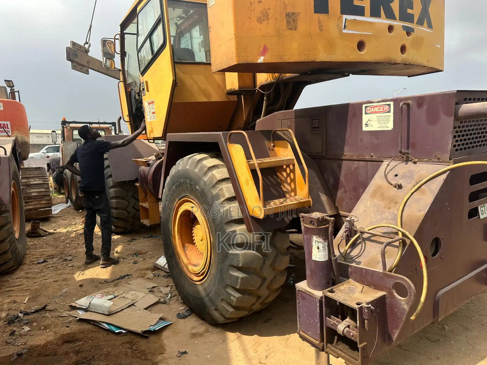 35 Ton Terex Rt335 Rough Terrain Crane
