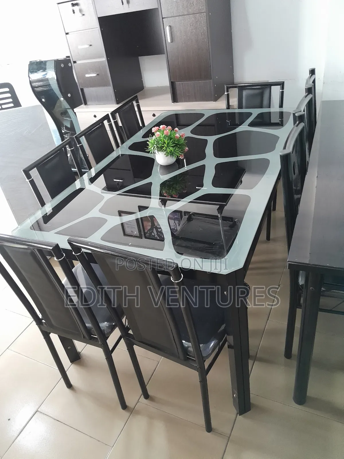 Six-Seater With Glass Table