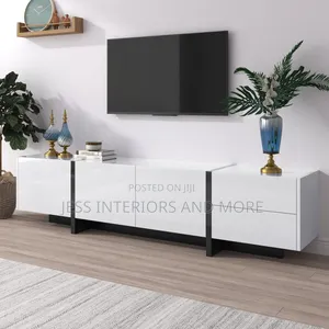 TV STAND (White Black)