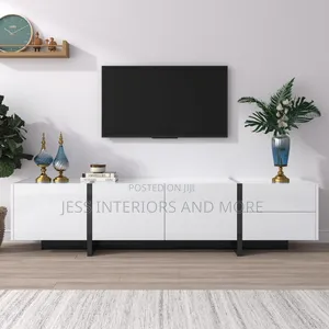 TV STAND (White Black)