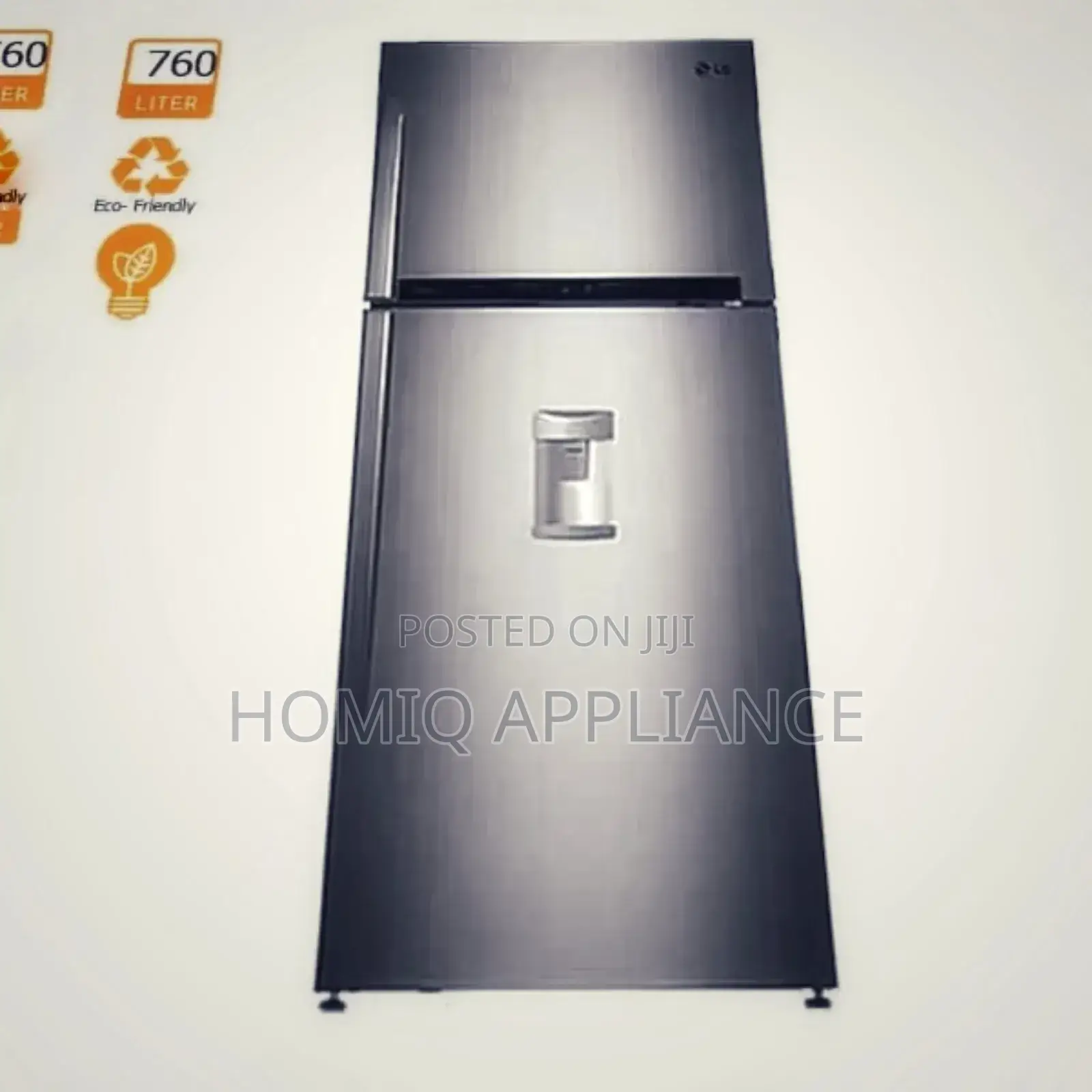 LG 760L Refrigerator Double Door With Dispenser GR-F882HLHU