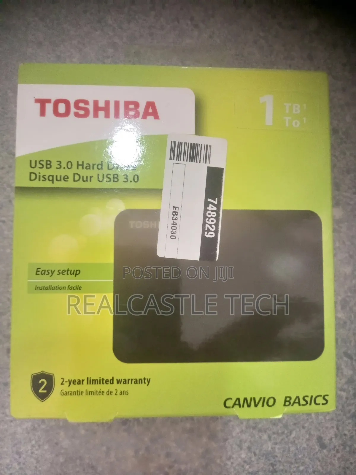 Toshiba USB Harddrive
