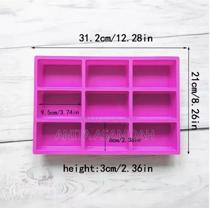 9 Cavity Silicone Mold