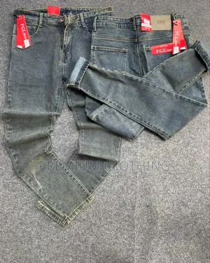 Cotton Casual Jeans Trousers For Men