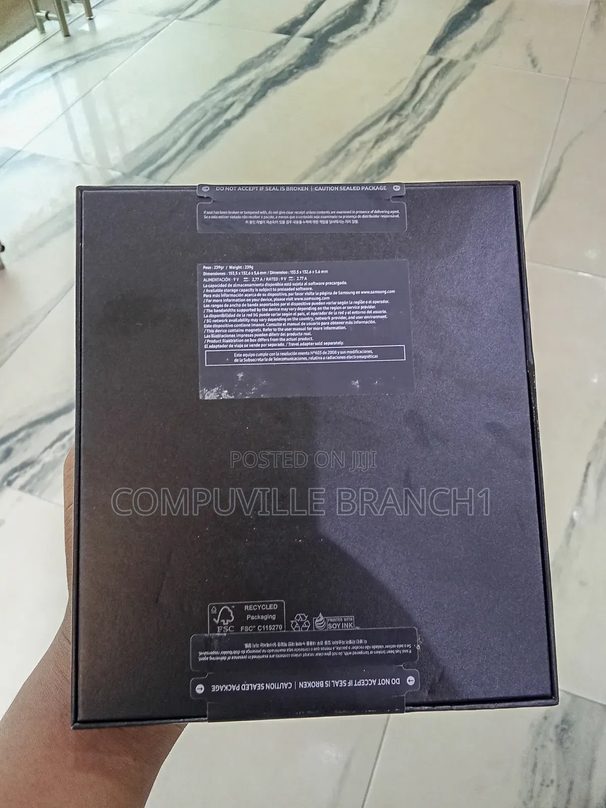 New Samsung Galaxy Z Fold6 256 GB Black