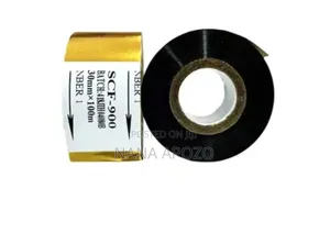 Coding Ribbon Roll Gold Color 30mmx100m