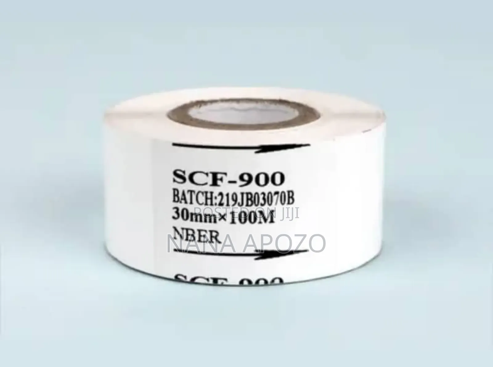Coding Ribbon Roll White Color 30mmx100m