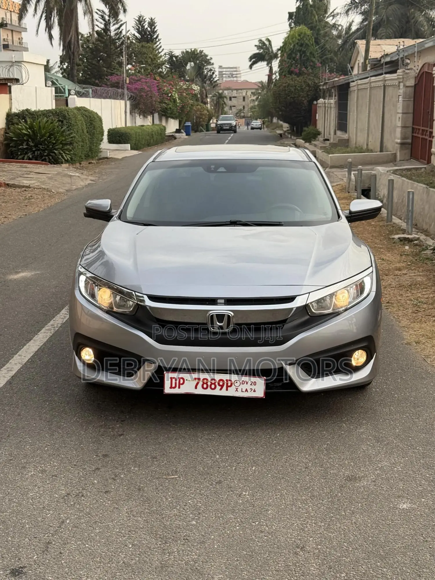 Honda Civic EX Sedan 2018 Silver