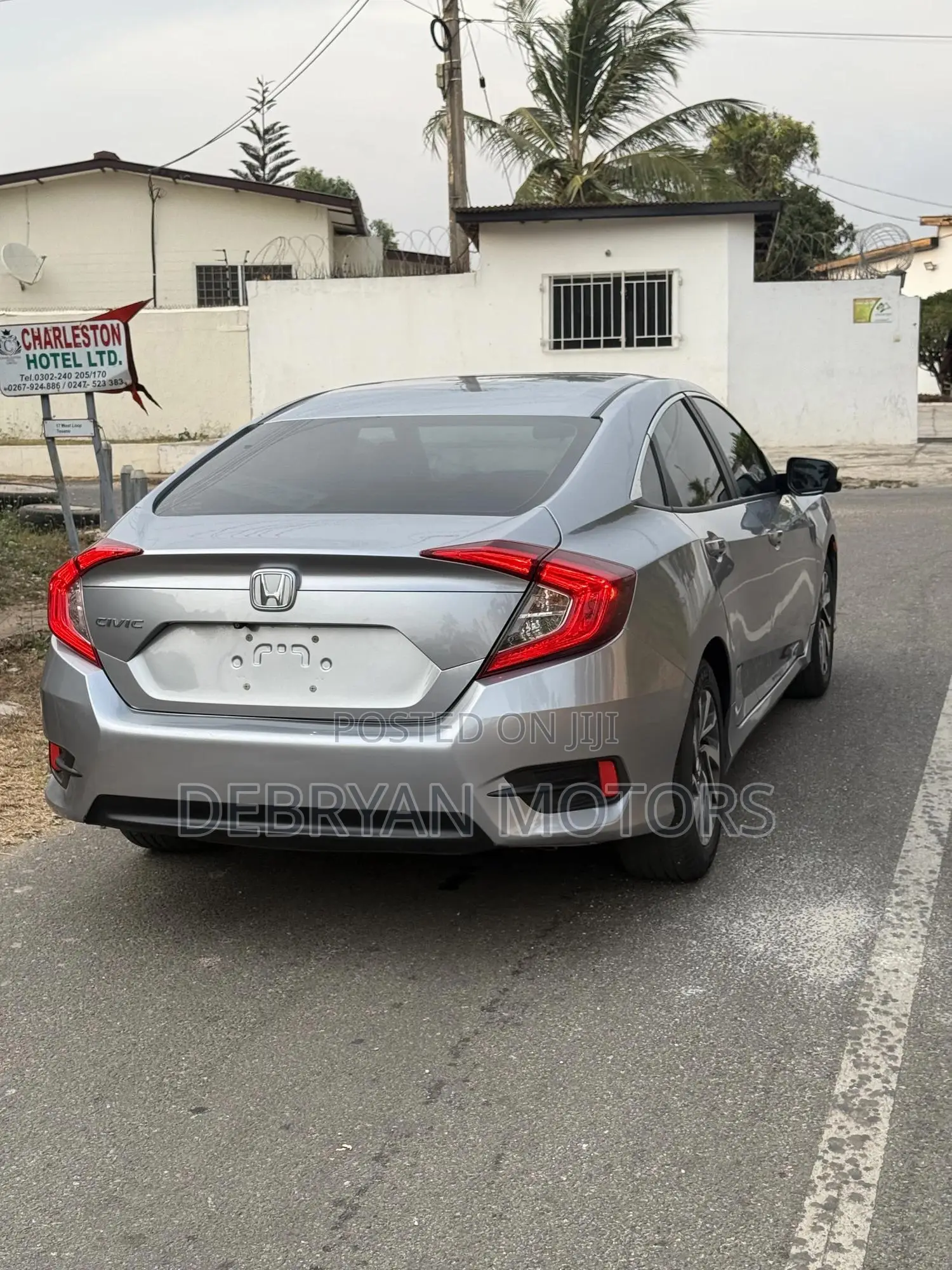 Honda Civic EX Sedan 2018 Silver