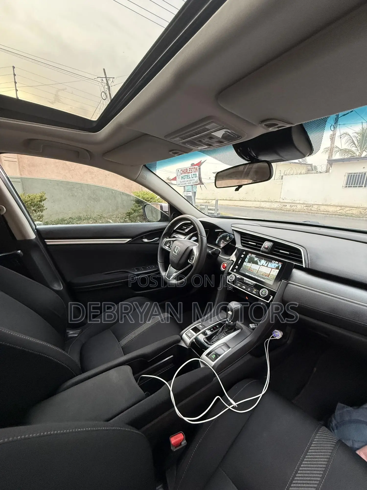 Honda Civic EX Sedan 2018 Silver