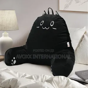 SUNSIDE Kitty Reading Pillow for Sitting in Bed