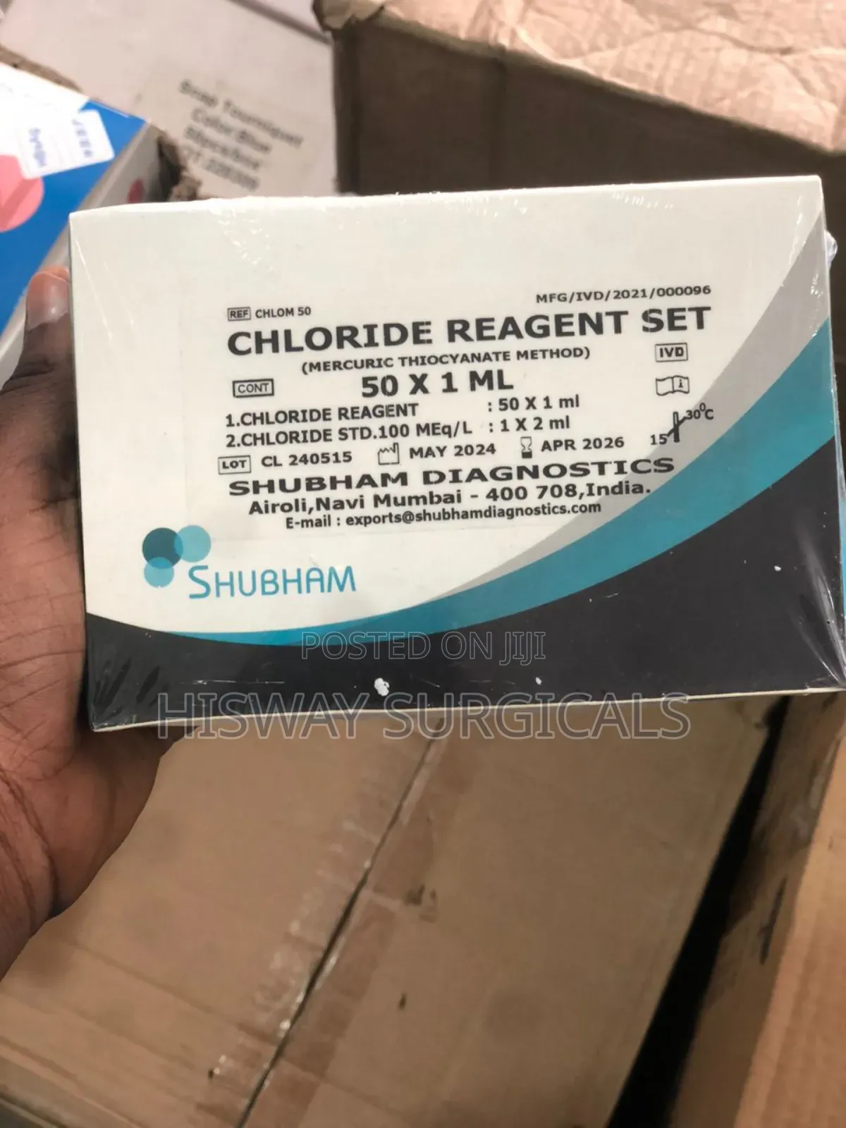 Chloride Reagent Set