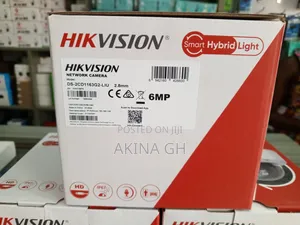 Hikvision 6 Mp Smart Hybrid Colorvu Dome Network Camera