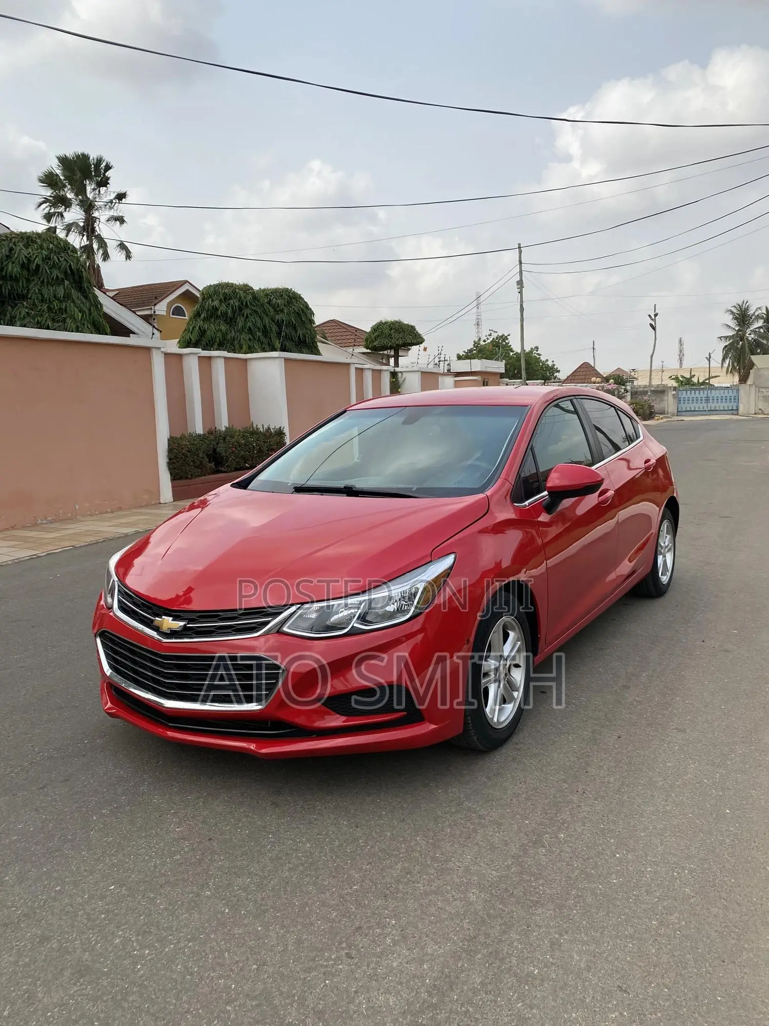 Chevrolet Cruze 2017 Red