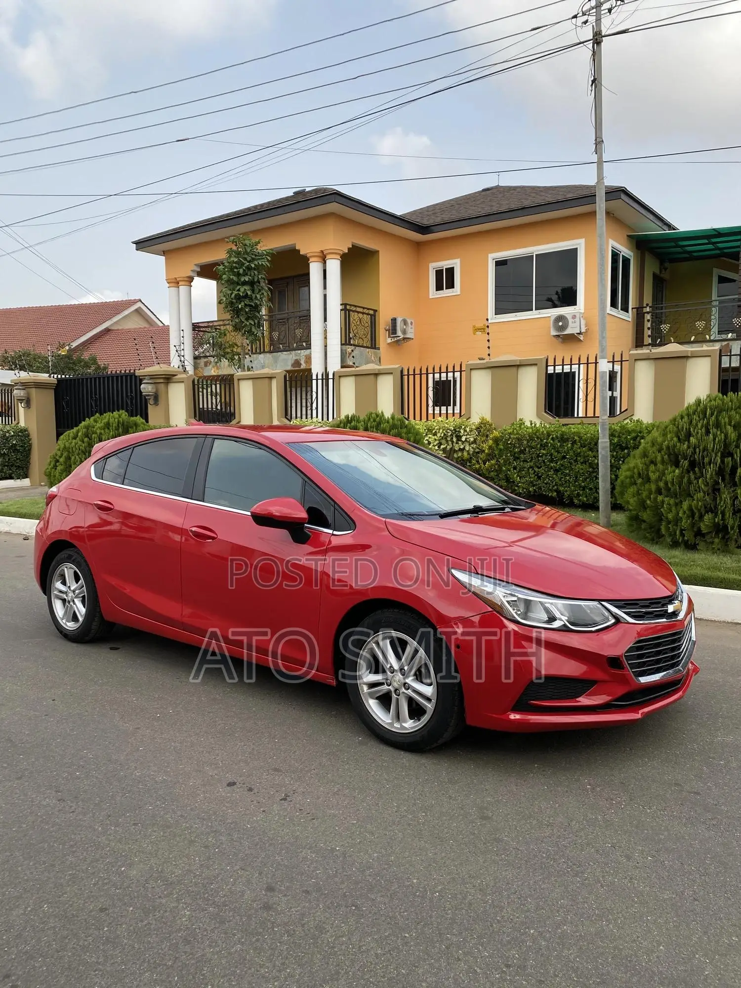 Chevrolet Cruze 2017 Red