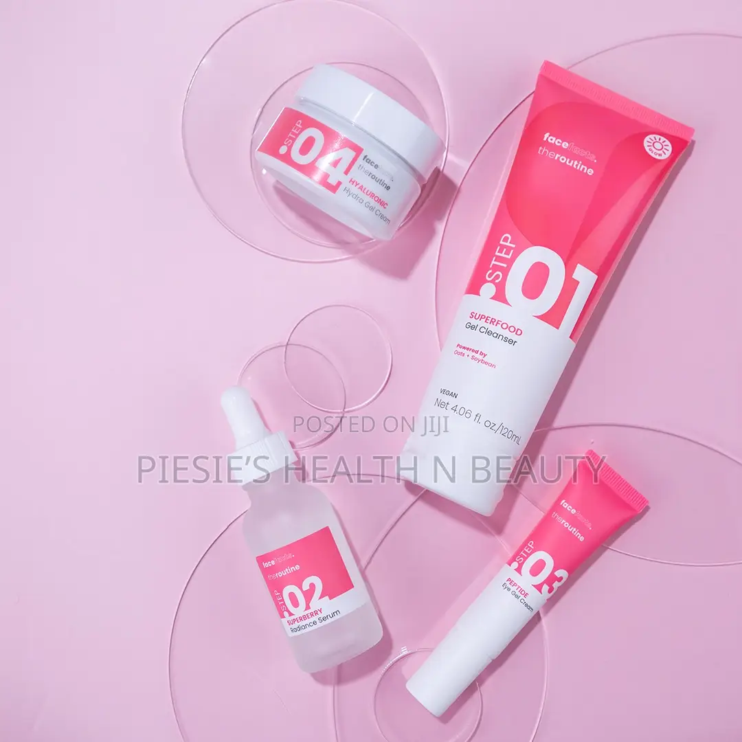 Face Facts, the Glow Routine Set 01,02,03 04