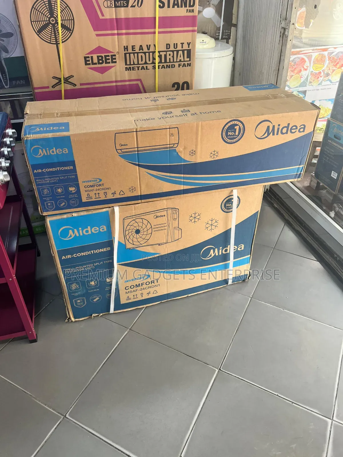 Midea Instant Cool Inverter R410 Split 2.5hp Ac Msaf-24crdn1