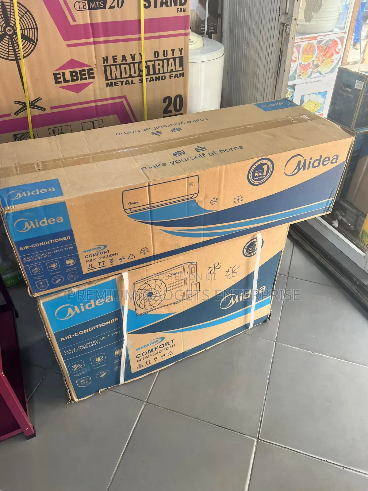 Midea 2.0hp 80v+ Unicool+ Inverter R32 Smart Wifi, 0.9k Gen. Operation