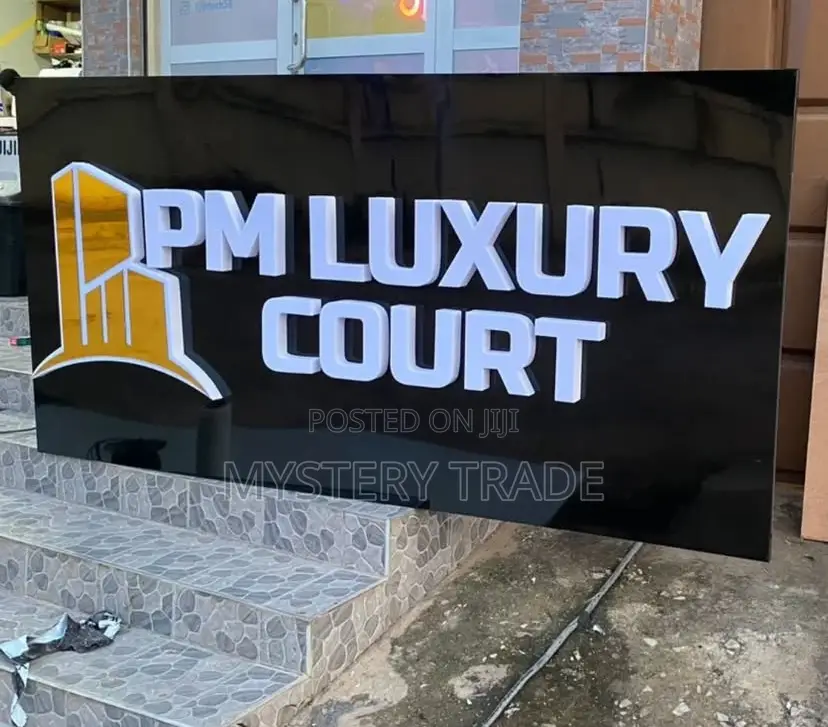 3D Signage for PM Luxury Court