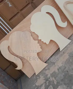 CNC Cutting Pattern Cut on Plywood